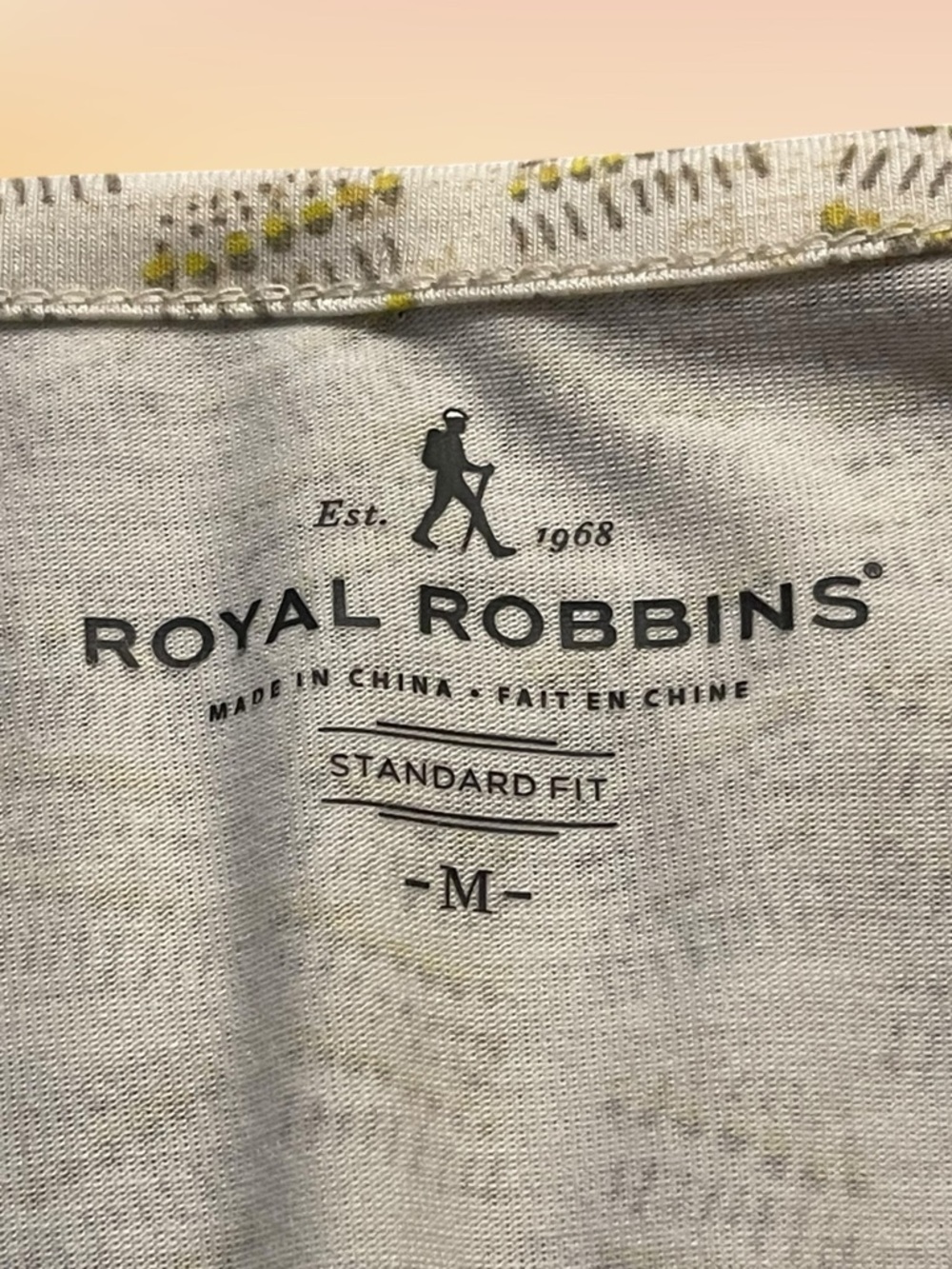Royal Robbins Essential Tencel Dash Dress Cream Tan Yellow Size Medium - Picture 14 of 15